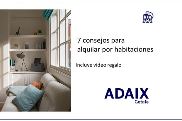 portada consejos para alquilar por habitaciones en Getafe
