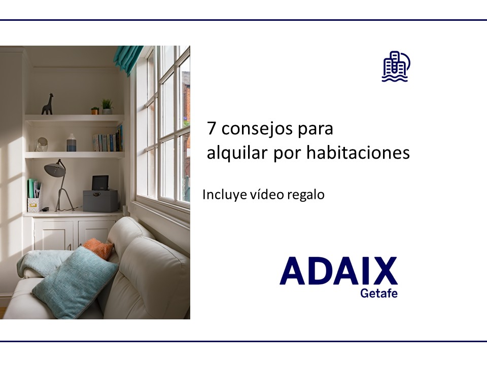 portada consejos para alquilar por habitaciones en Getafe